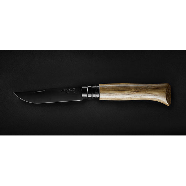 Couteau N°08 Chêne Black tradition Luxe Opinel - Mathon - 2