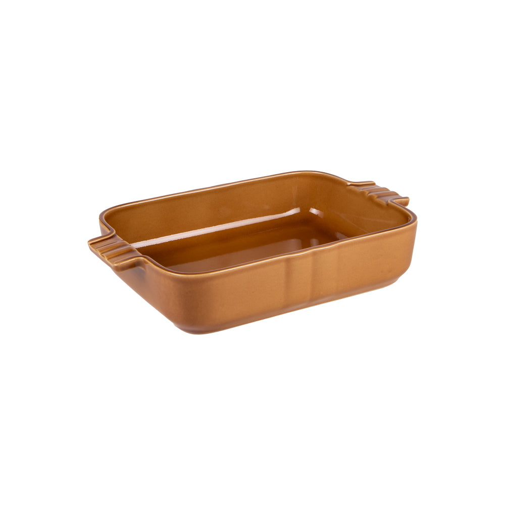 Plat cognac Lourmarin 30x20 cm Table passion - Mathon - 1
