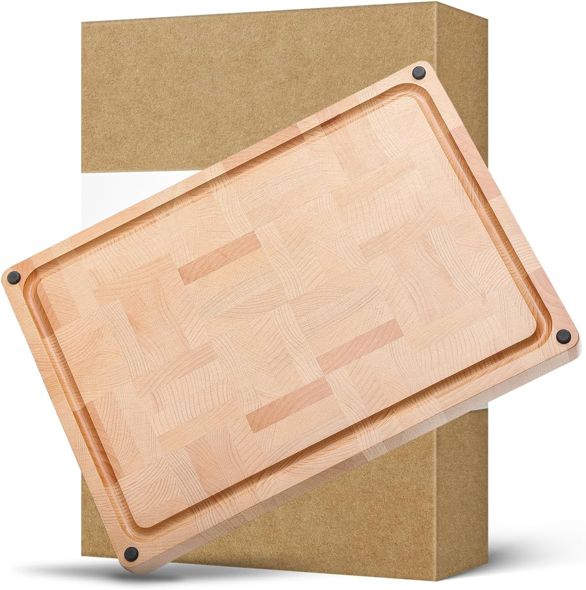 Planche à découper en bois de hêtre réversible Vendos85 - Mathon