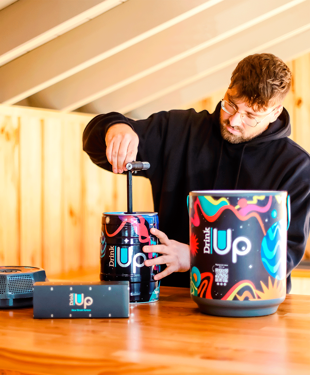 Pack 2 Fûts Drink Up de 5L  - Vides, A Remplir - Drink Up DRINK UP - Mathon - 5