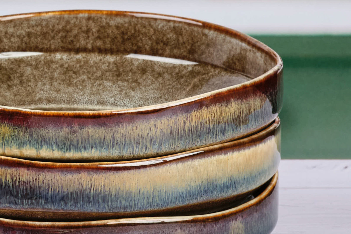 Assiette creuse GENESIS Ø21cm - 6 pièces - Basalte Björn - Mathon - 6