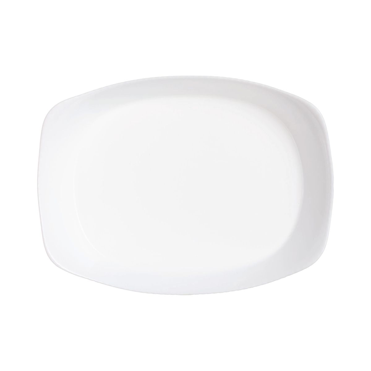 Plat de cuisson blanc 34 x 25 cm Smart Cuisine Wavy Luminarc - Mathon - 3