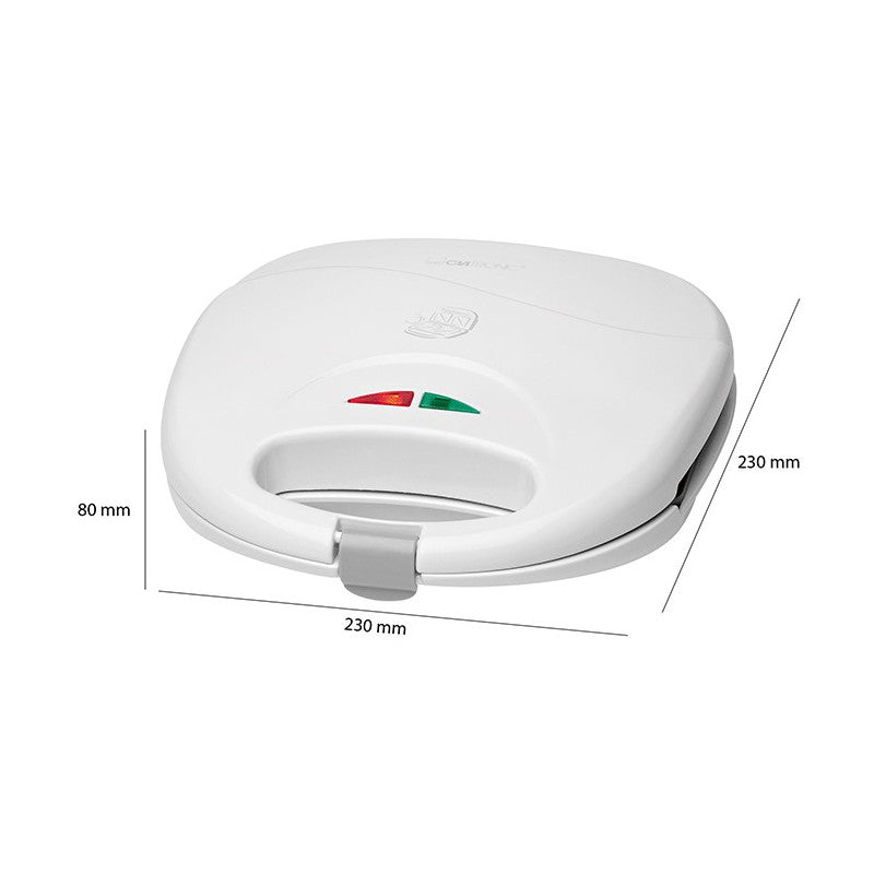 Appareil à Sandwich et Croque Monsieur Clatronic ST 3477 Blanc Clatronic - Mathon - 6