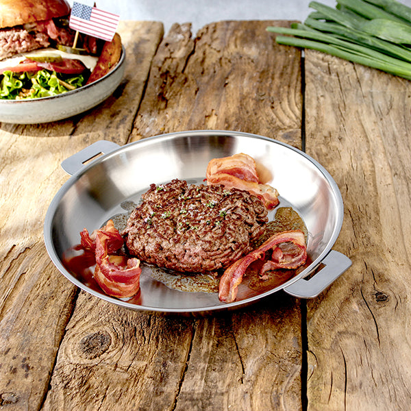 Poêle tout inox Mutine sans manche 20 cm Cristel - Mathon - 2