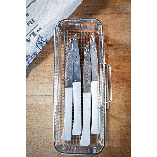Coffret 4 couteaux de table lame micro-dentée 11 cm Bon Appétit Plus nuage Opinel - Mathon - 3