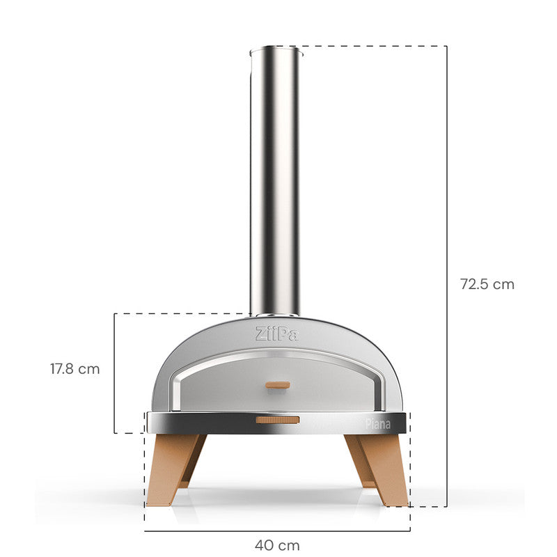 Four à Pizza PIANA à pellets Sable Ziipa - Mathon - 9