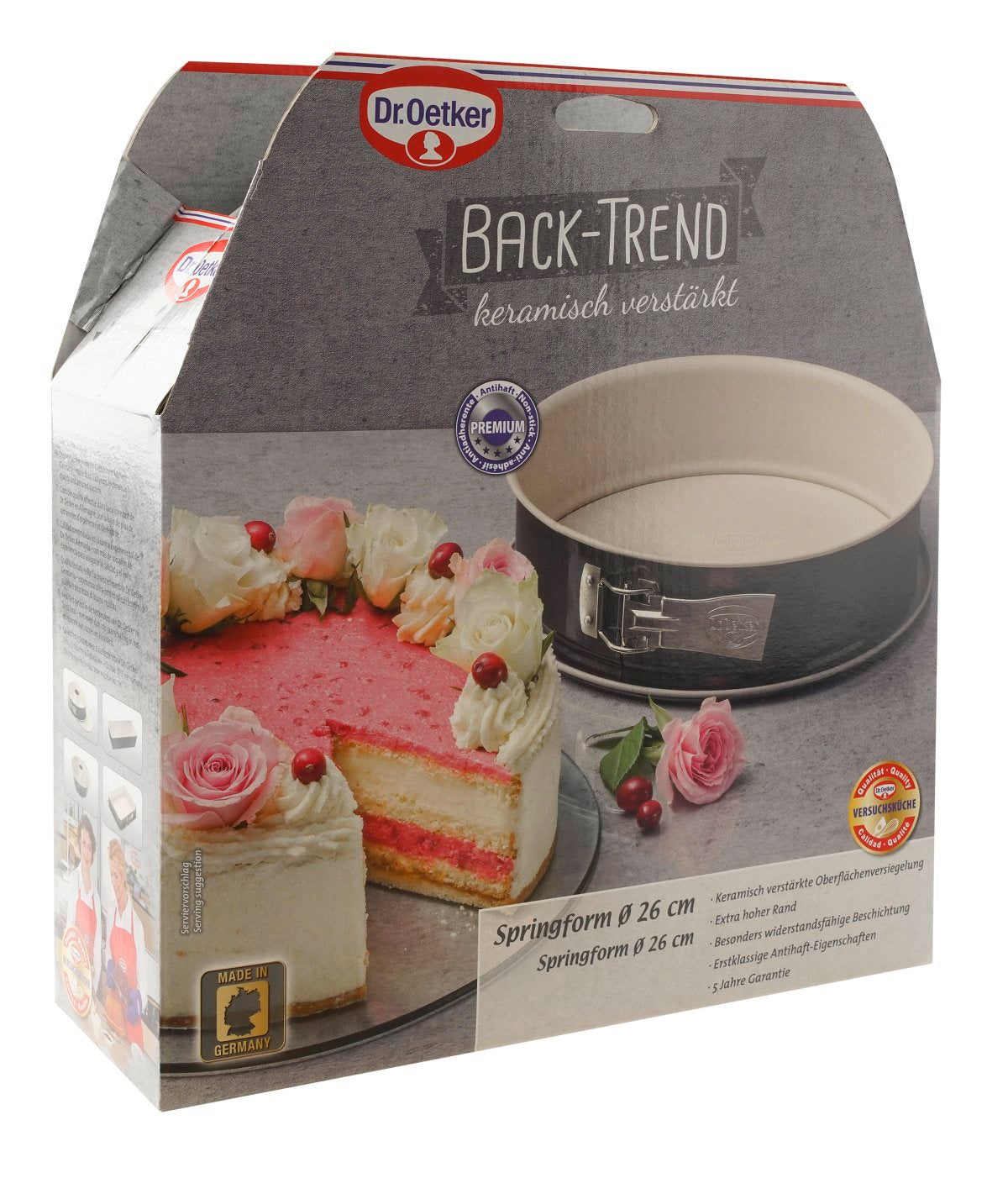 Moule à manqué à charnière 26 cm Dr. Oetker Back-Trend Dr. Oetker - Mathon - 8