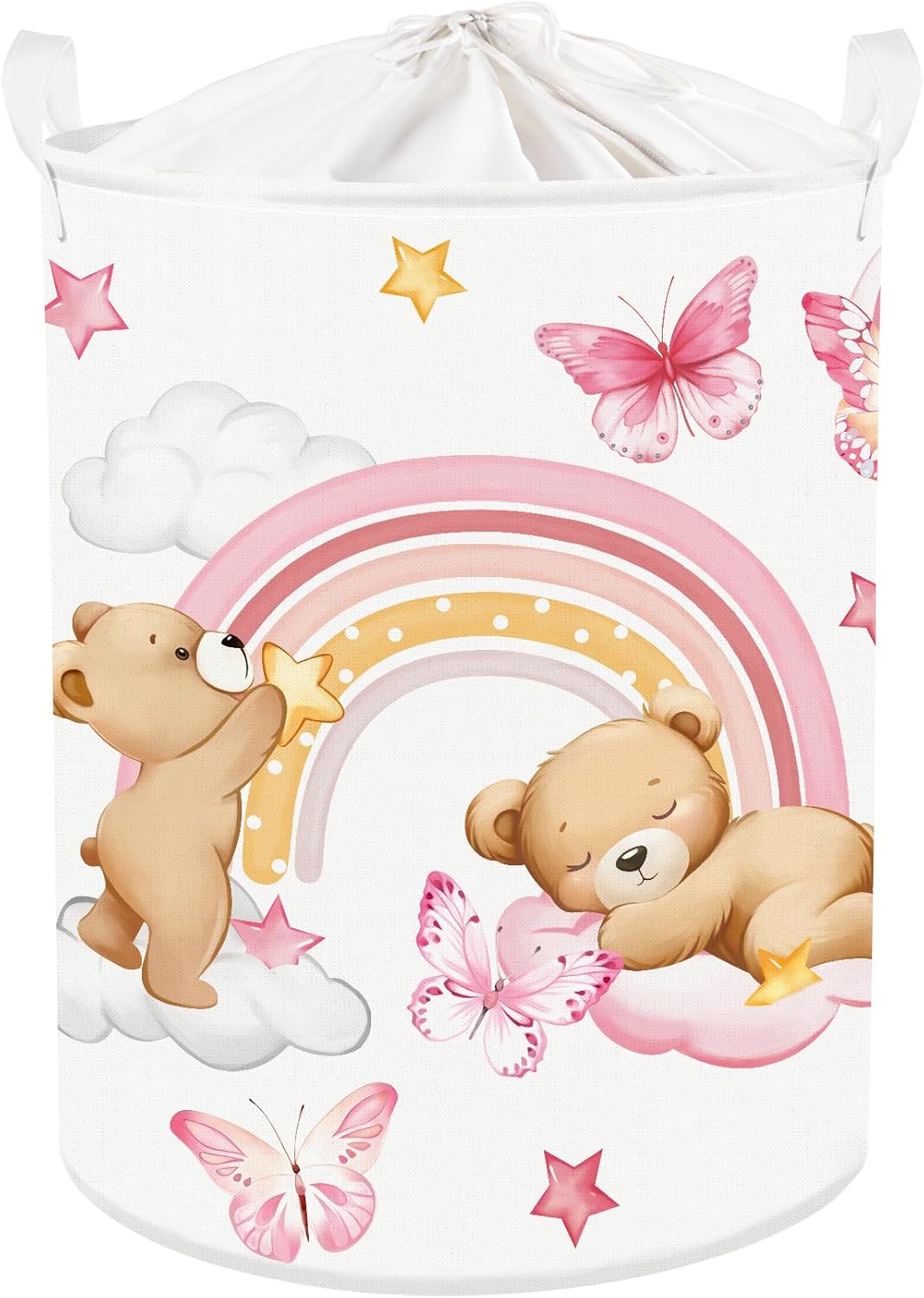 Panier à linge Ours 45 L pliable Vendos85 - Mathon