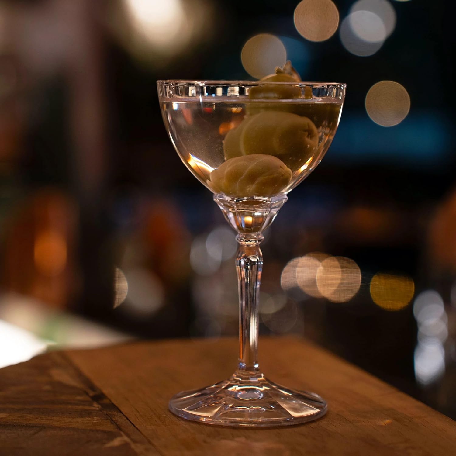 Lot de 4 coupes à Champagne  en verre, FLORIAN, 24 cl Bormioli Rocco - Mathon - 3