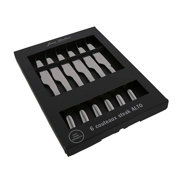 Coffret de 6 couteaux à steak Alto Jean Dubost - Mathon - 1