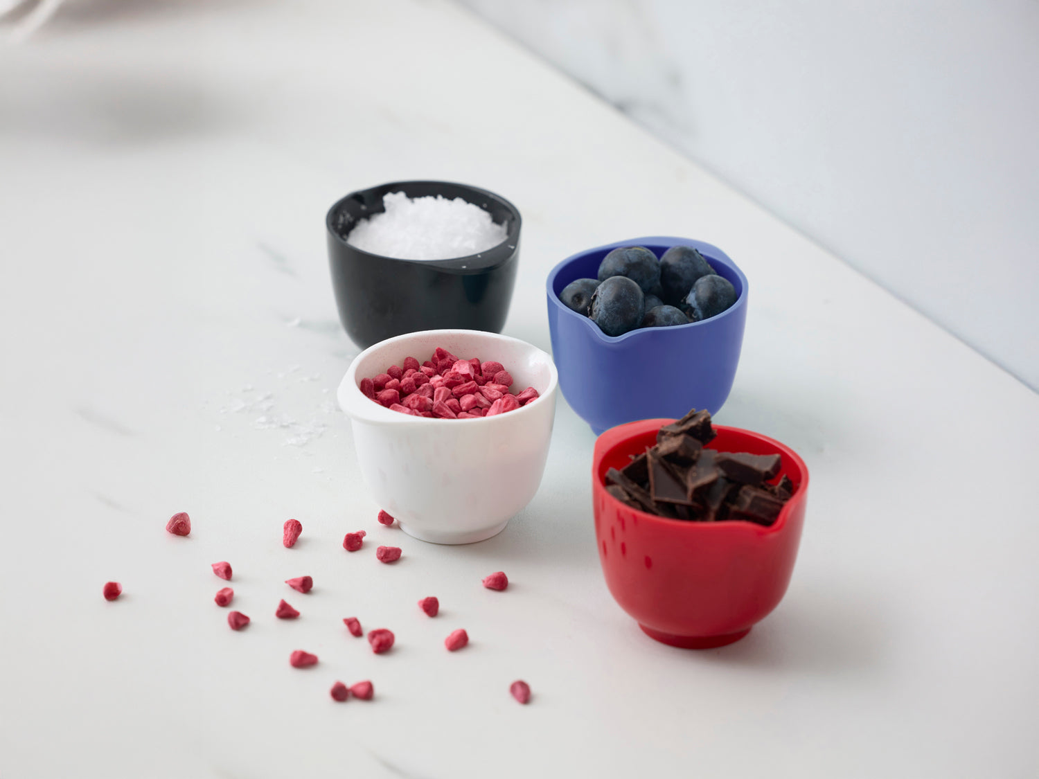 Mini-bol Margrethe en ABS Bleu électrique Rosti - Mathon - 5