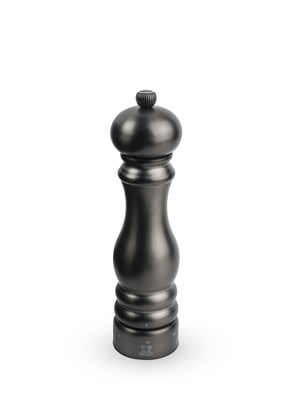 Paris Chef Moulin à sel manuel en inox, carbone, u