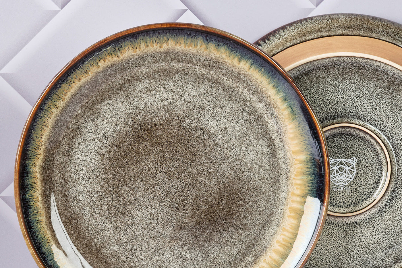 Assiette GENESIS Ø27cm - 6 pièces - Basalte Björn - Mathon - 6