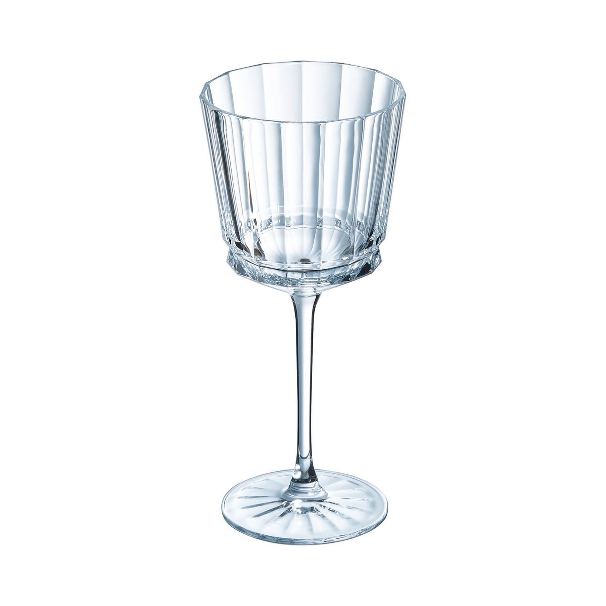 6 verres à pied 35cl Macassar - Cristal d