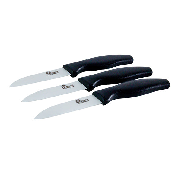 Set de 3 couteaux d’office en céramique 7,5 cm Essentiels  Pradel Excellence - Mathon
