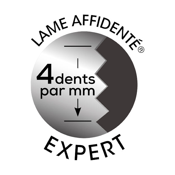 Couteau à pain lame 19 cm Affidentée avec protection Nogent - Mathon - 3