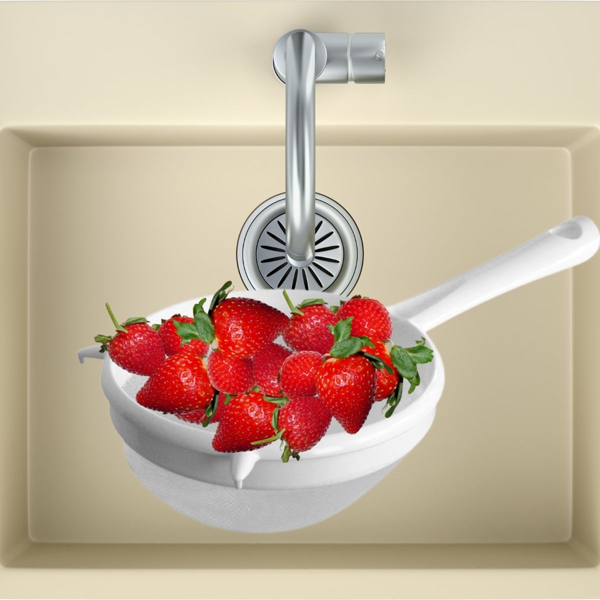 Ensemble de 2 Passoires en plastique 17 cm de diamètre  Arcadalina Fackelmann - Mathon - 2