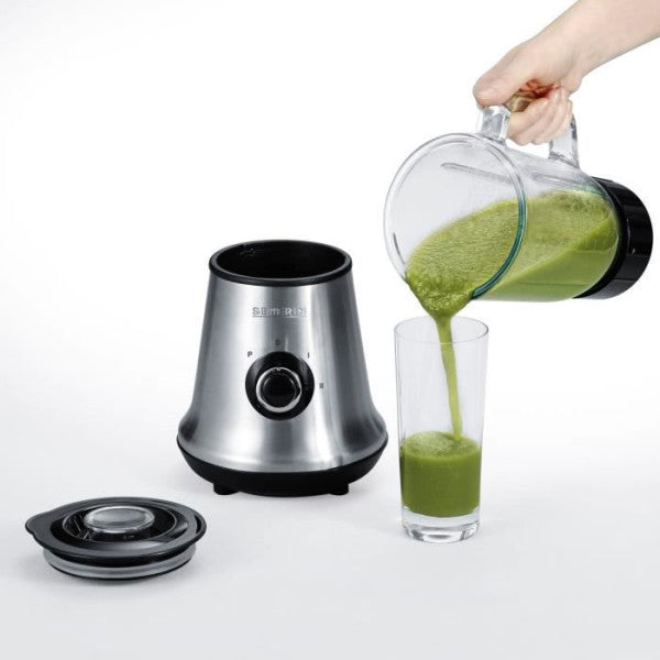 Blender  -  - Sm3734 - 500 W - Bol En Verre 1 L - 2 Vitesses + Severin - Mathon - 2