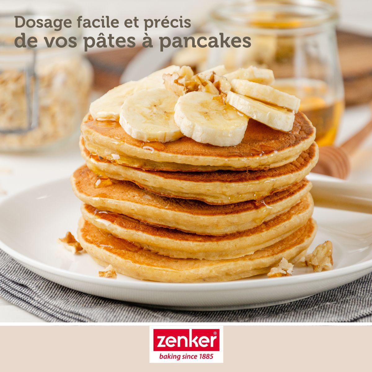 Verseur de pâte à gâteau en inox Zenker Zenker - Mathon - 4