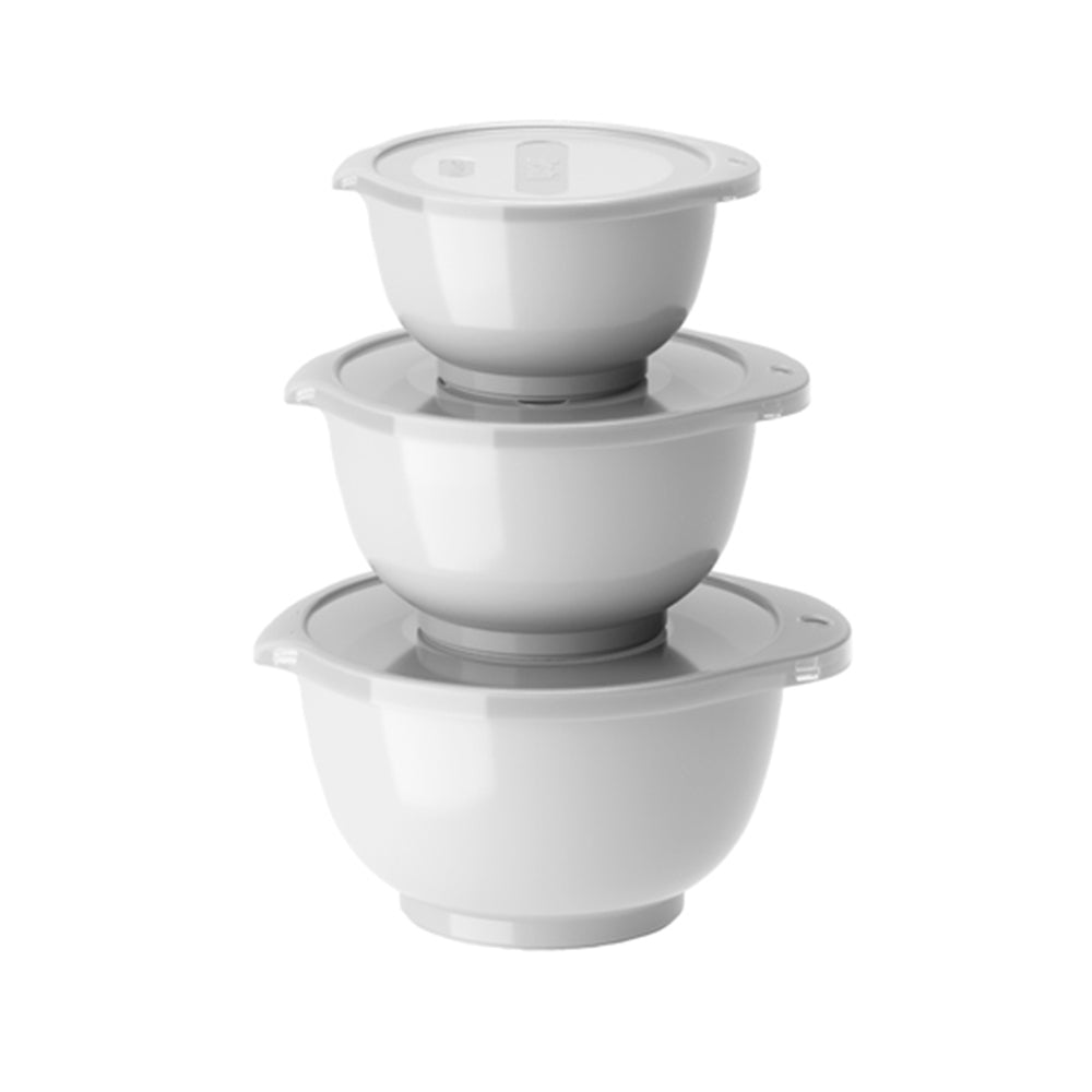 Set de 3 bols blanc 0,25/0,5/0,75 L Rosti - Mathon - 1