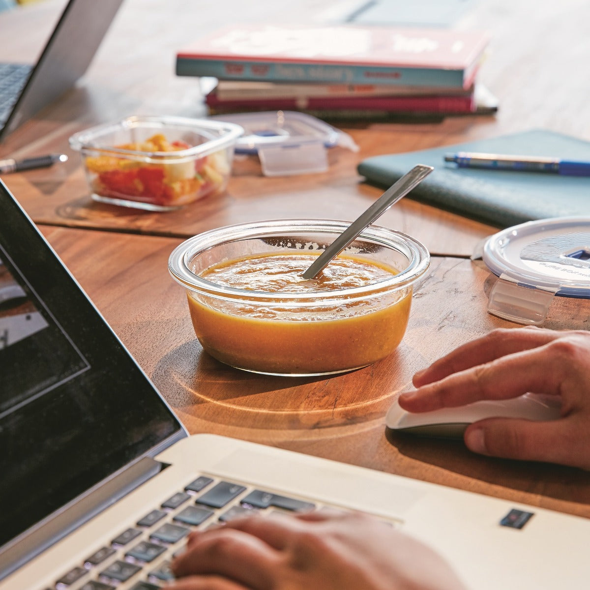 Lot de 3 boites Pure Box Active - Rond - Verre trempé - Hermétique et Extra résistant - 92 + 67 + 42 cl Luminarc - Mathon - 4