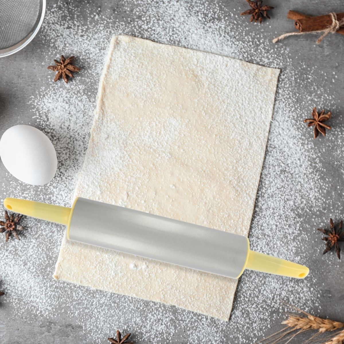 Rouleau à pâtisserie en métal antiadhésif 36 cm Zenker Zenker - Mathon - 2