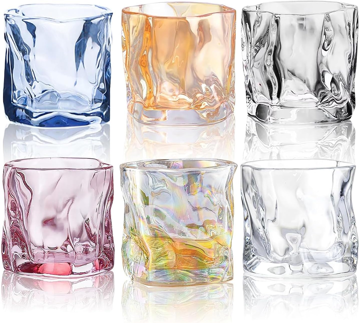 Lot de 6 Verres Whisky Origami 200 ml Vendos85 - Mathon