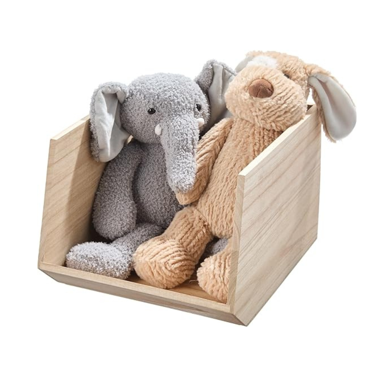 Bac de rangement en bois avec face ouverte L25,4 cm - OKA Calicosy - Mathon - 1