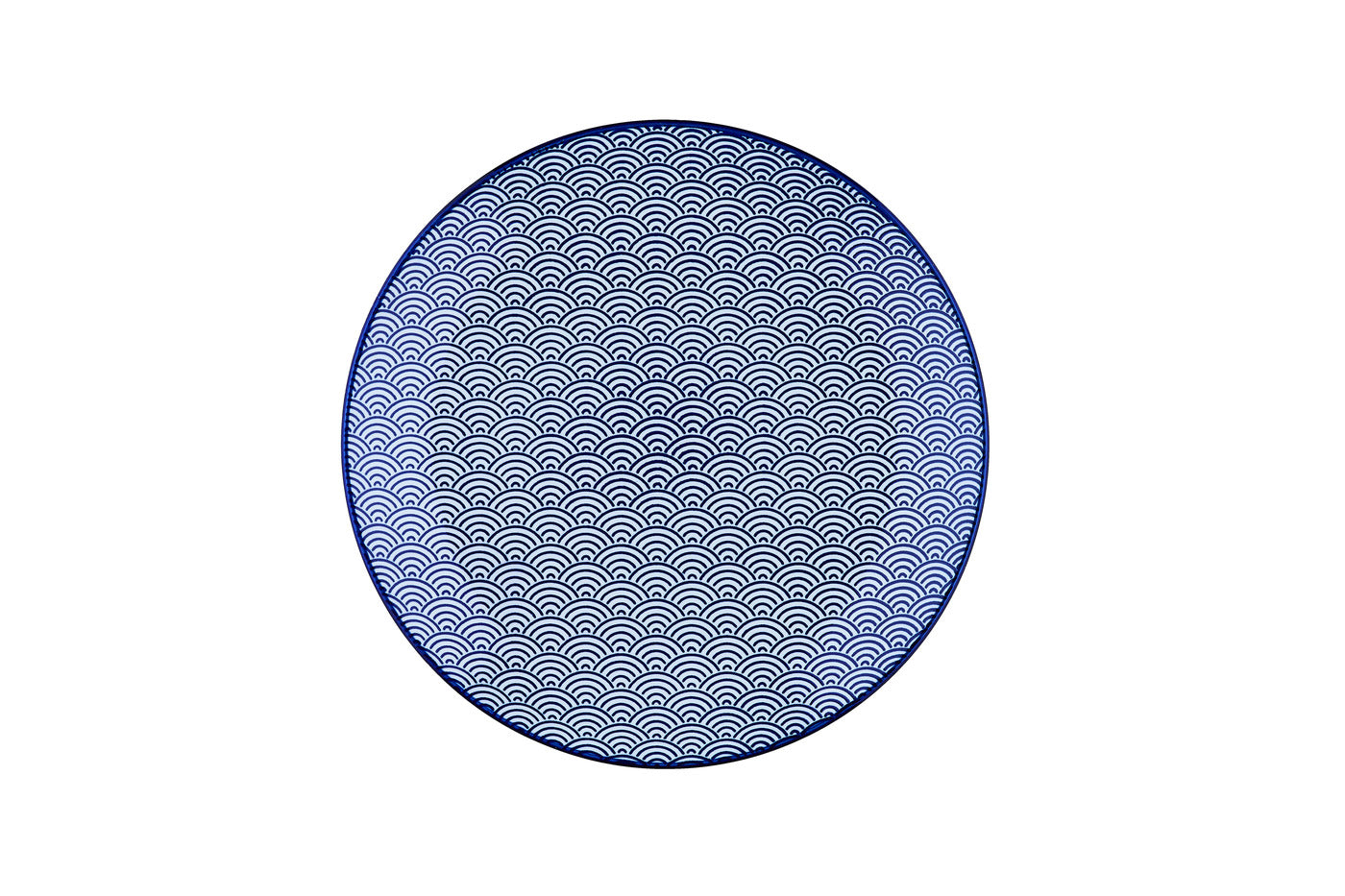 Assiette PATTERN Ø21cm - 6 pièces - Dark blue Björn - Mathon - 3