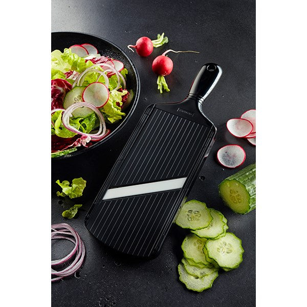 Mandoline réglable avec protège doigts noir Kyocera - Mathon - 6