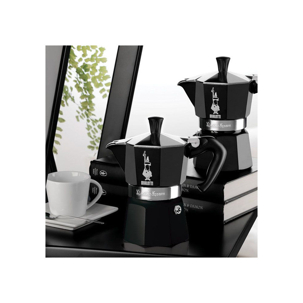 Cafetière italienne Moka Express noir 6 tasses Bialetti - Mathon - 2