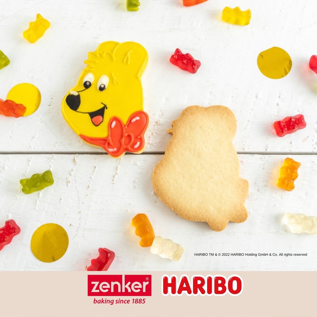 Lot de 3 emporte-pièces oursons en inox Zenker Haribo Zenker - Mathon - 7