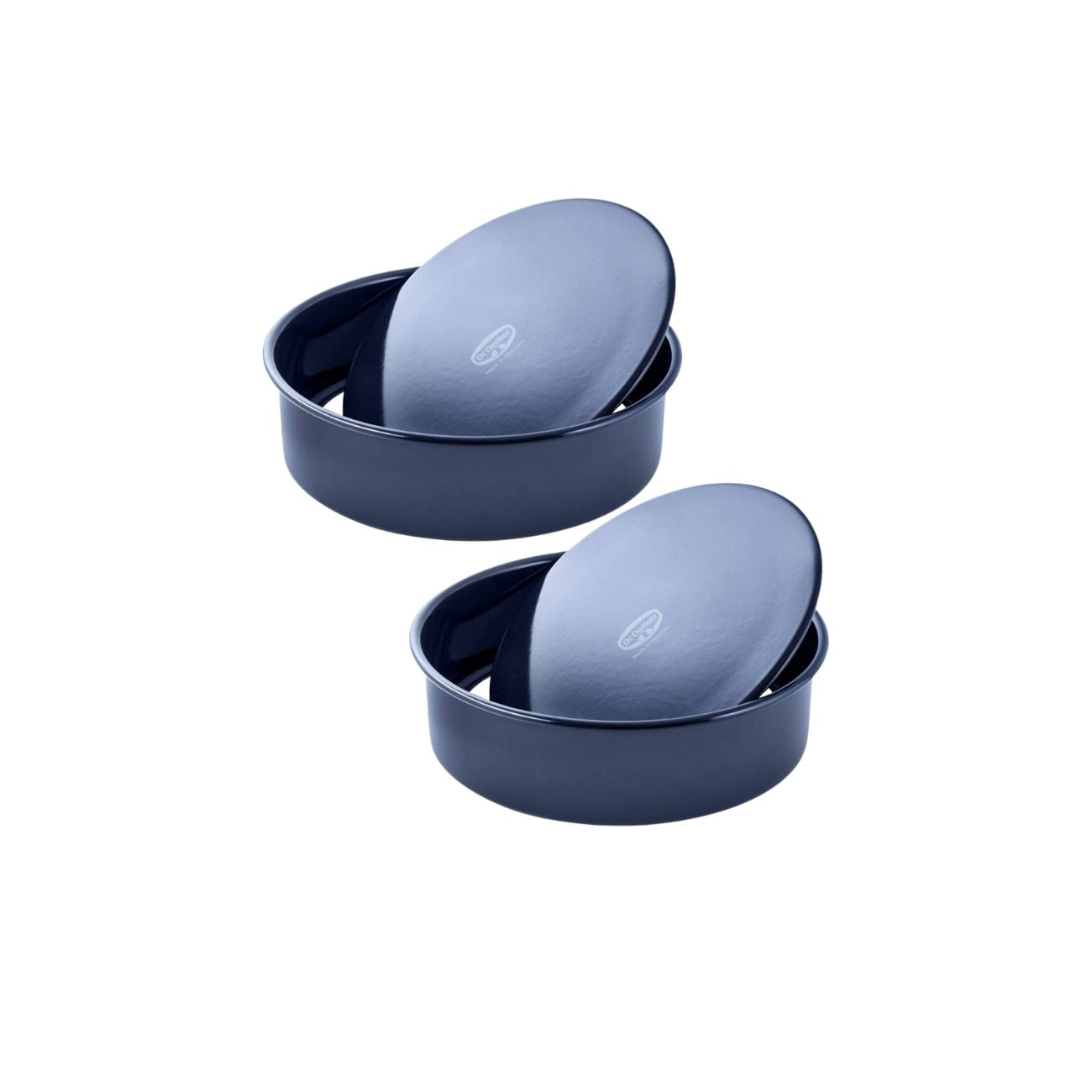 Ensemble de 2 Moules à manqué fond amovible 26,5 cm Dr Oetker Back Liebe Dr. Oetker - Mathon - 1