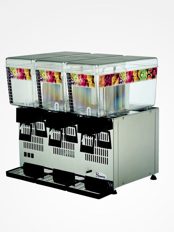 Distributeur de Boissons Réfrigérées n°34 - 3 Bacs x 12 L - Santos - Mathon - 2