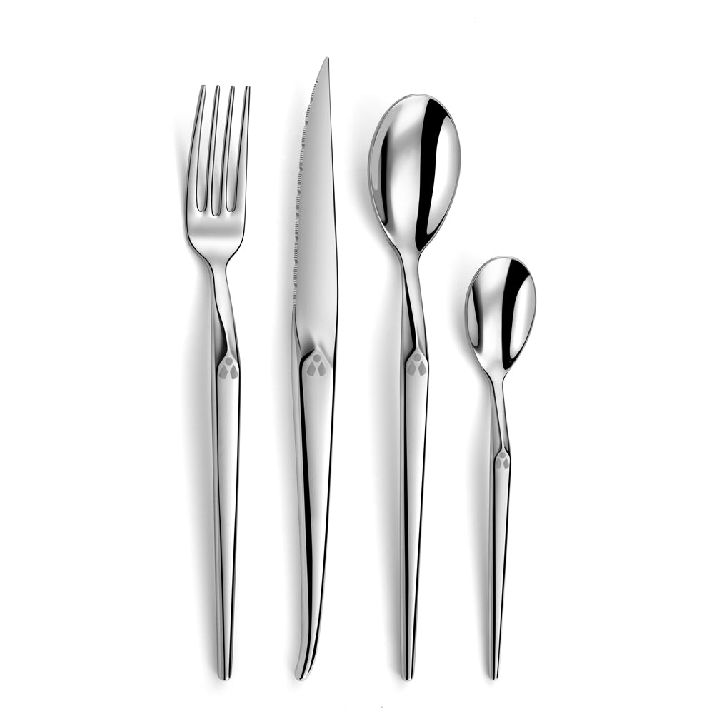 Ménagère 16 pièces brillant laguiole emotion Tarrerias Bonjean - Mathon