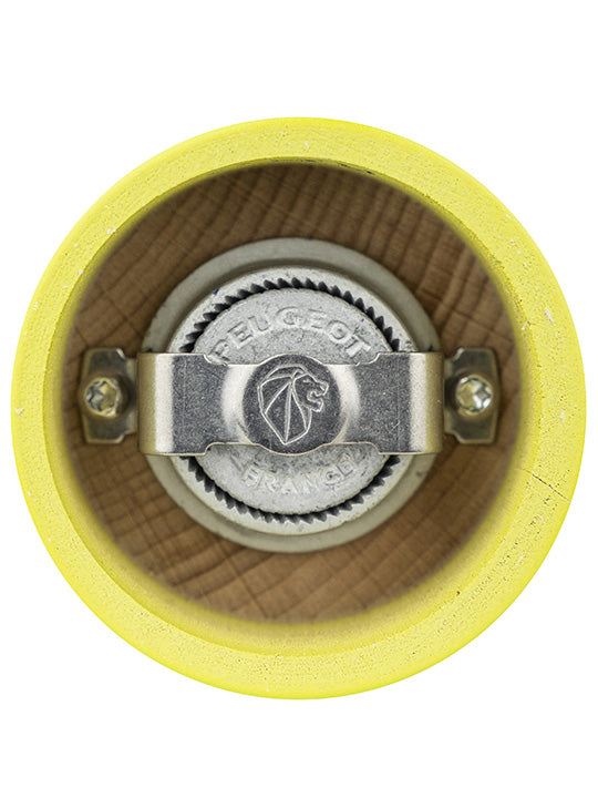 Bistro Moulin à poivre manuel en bois laqué, pistache, 10 cm - 4" Peugeot - Mathon - 2