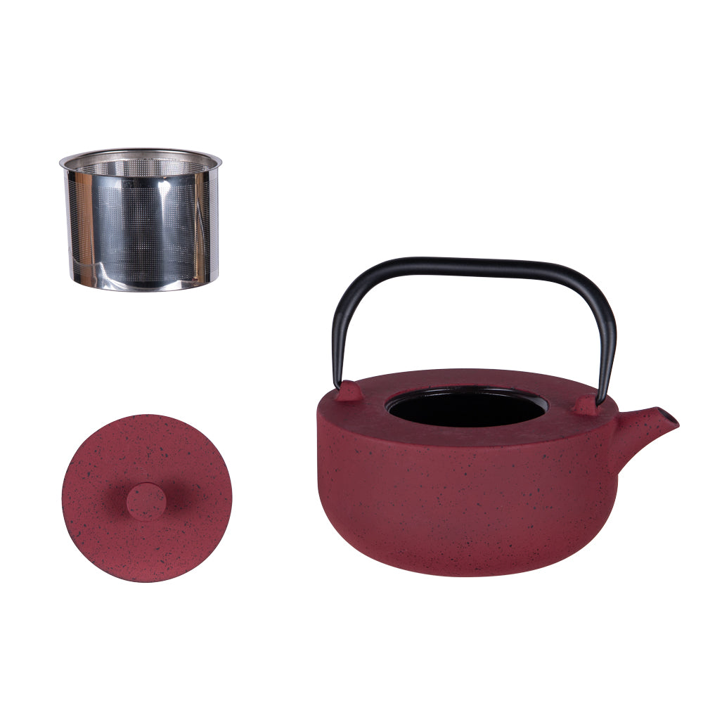 Théière en fonte Fuji 1,2 L rouge Trend