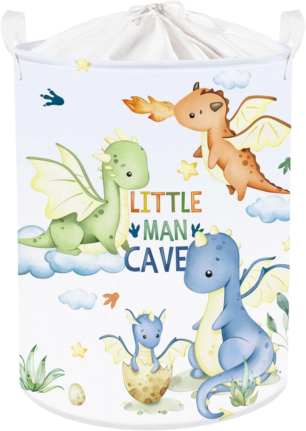 Panier de rangement enfant Ptérodactyle Coloré 45L Vendos85 - Mathon