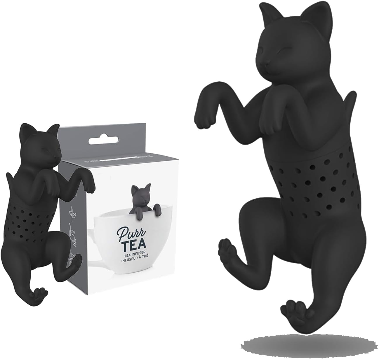 Lot de 2 infuseurs à thé chaton en silicone Vendos85 - Mathon