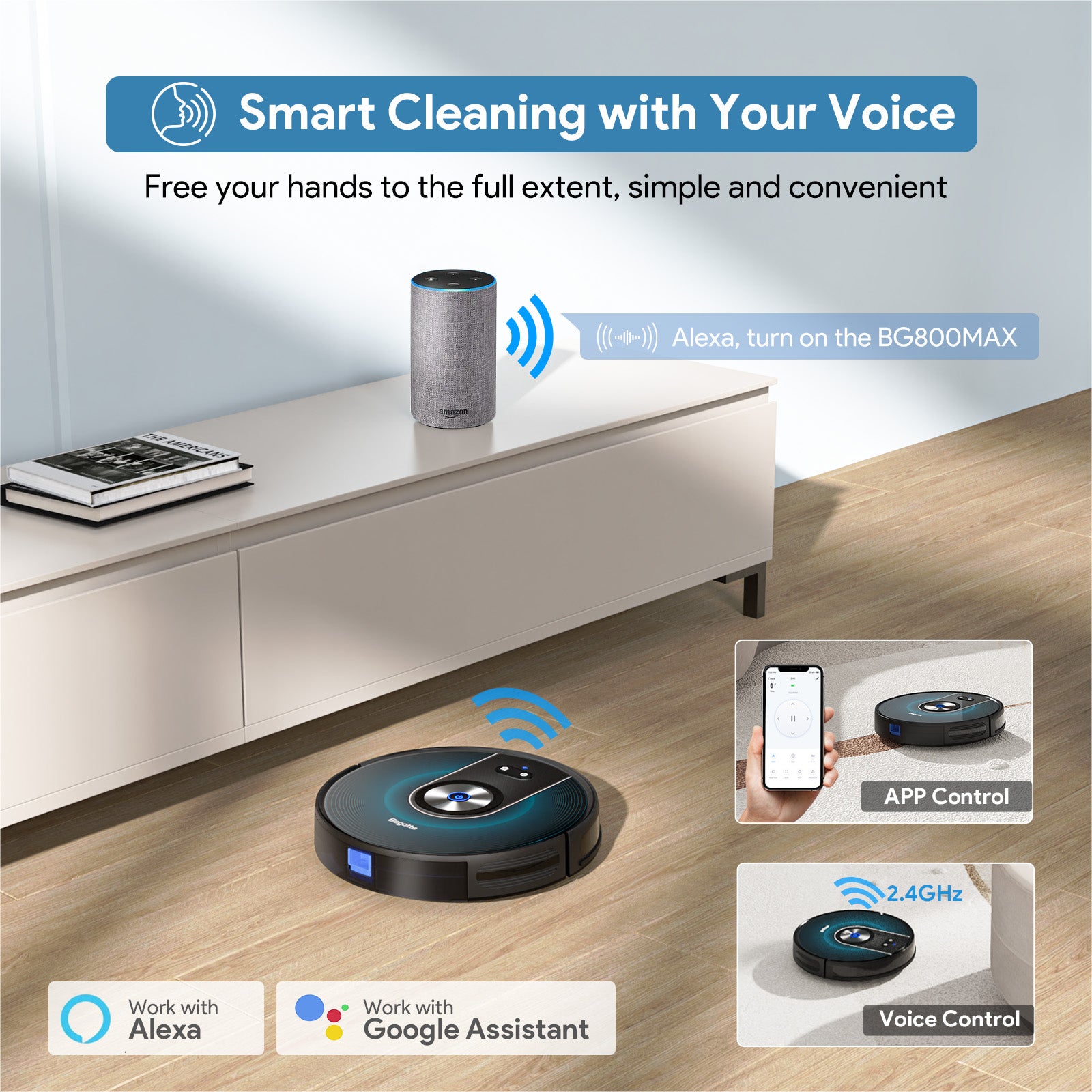 Aspirateur robot  BG800 MAX Bagotte - Mathon - 6