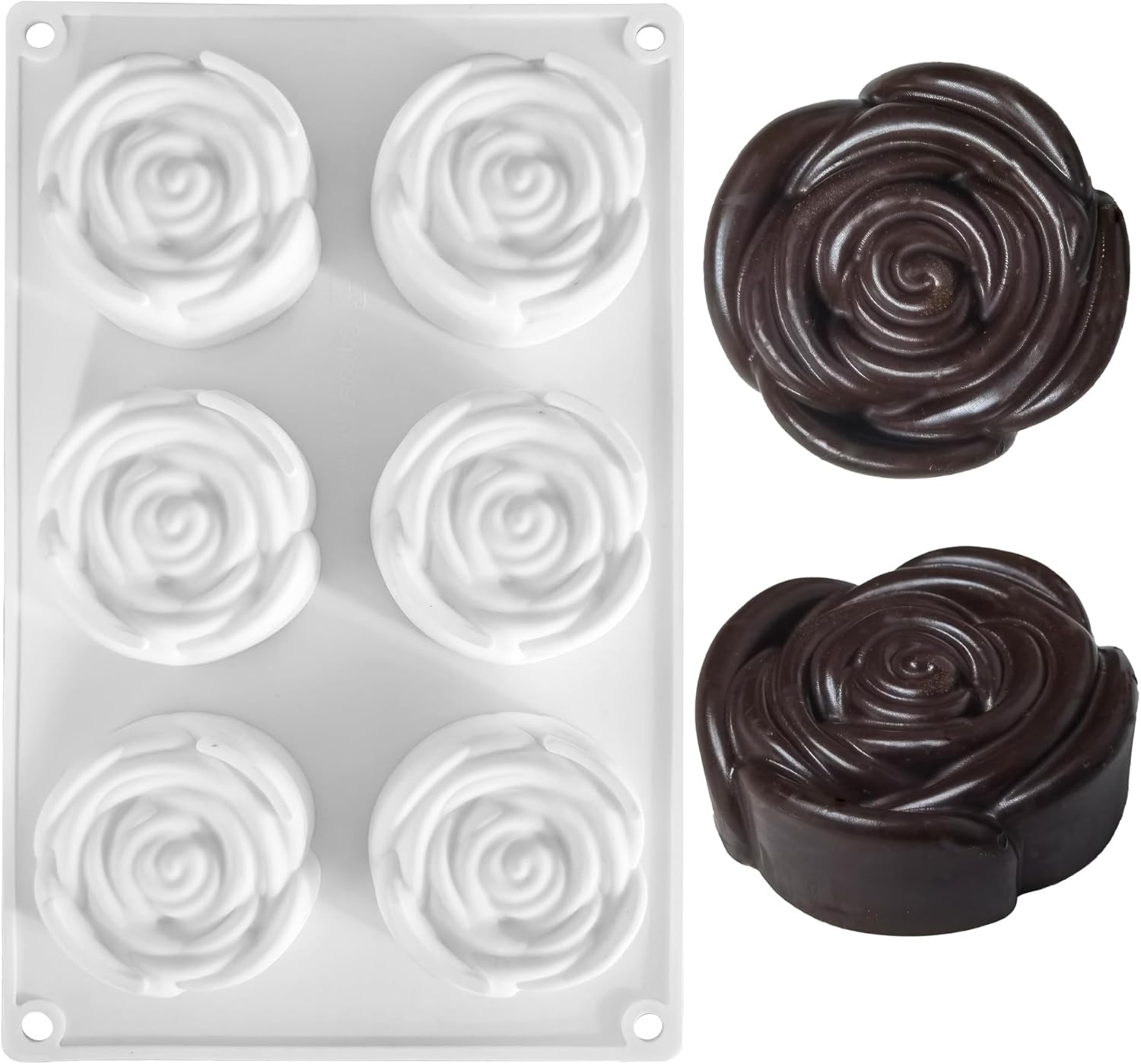 Moule À Gâteau En Silicone Rose 26.8 x 17 x 2.5 cm Vendos85 - Mathon