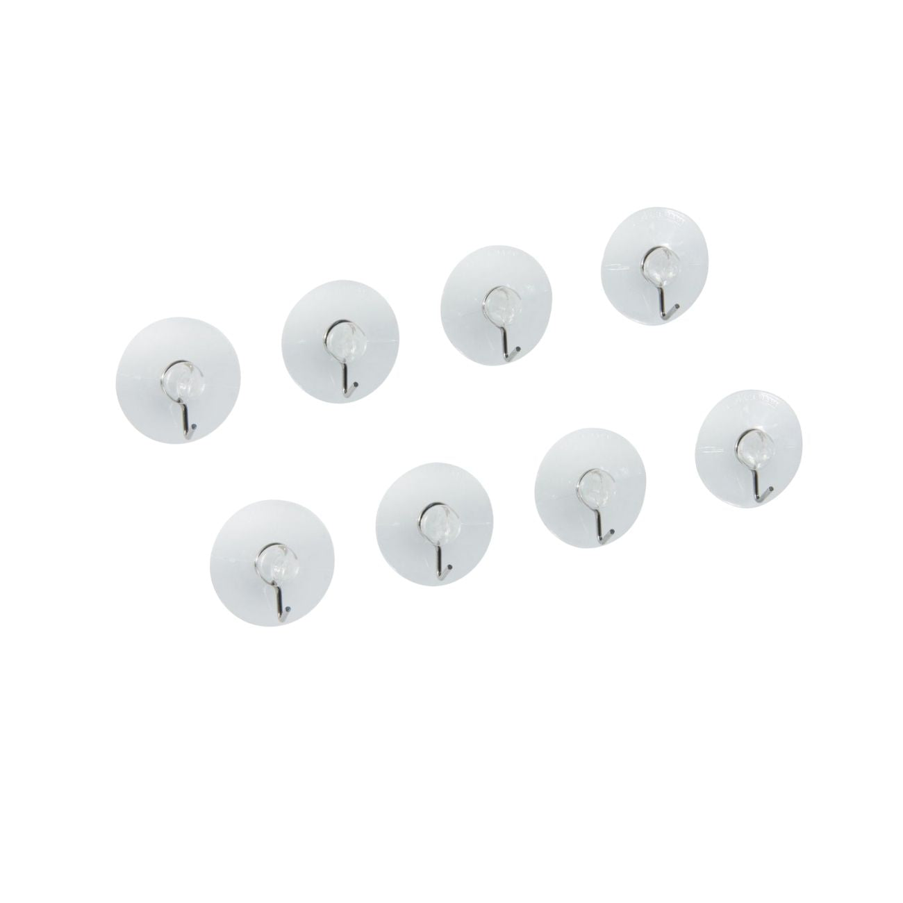 Ensemble de 8 crochets à ventouse  Tecno Fackelmann - Mathon