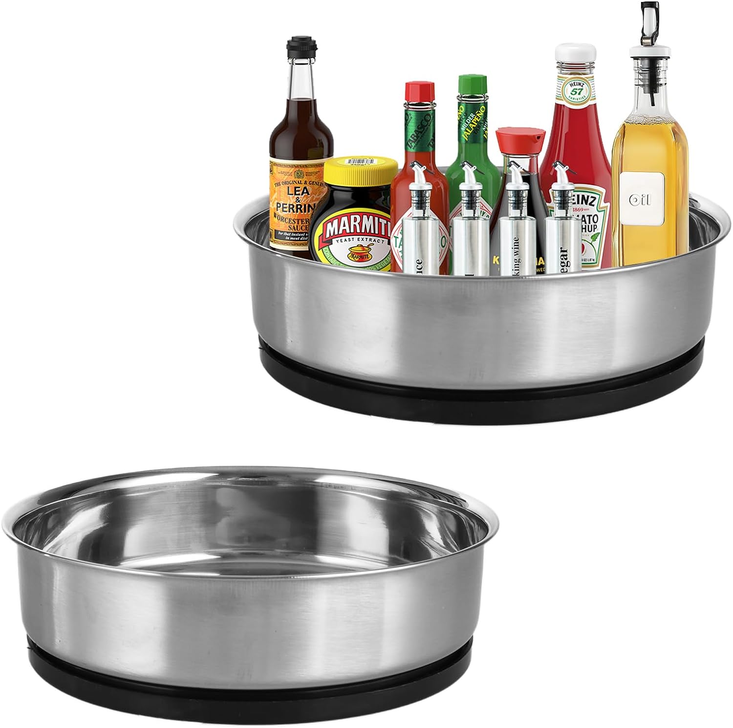 Plateau tournant à 360 ° en acier inoxydable Vendos85 - Mathon