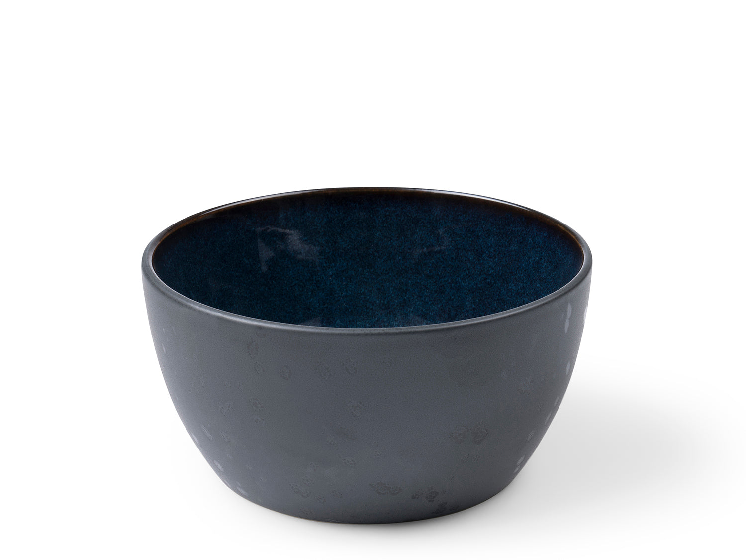 Bol GASTRO 14cm en grès émaillé Noir/Bleu foncé Bitz - Mathon - 1