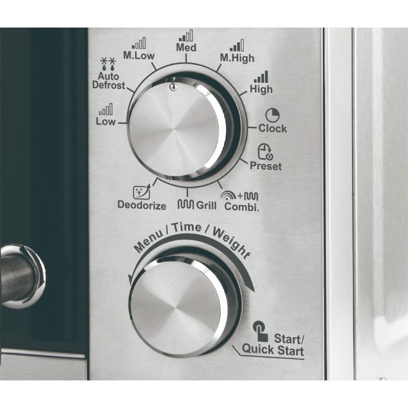 Micro-ondes 20L avec gril 700W Argenté Royalty Line RLMWO3805 Royalty Line - Mathon - 3