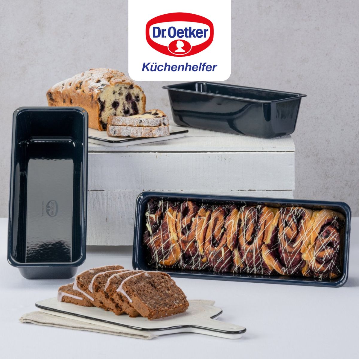 Moule à cake 30 cm Dr Oetker Back Liebe Dr. Oetker - Mathon - 8