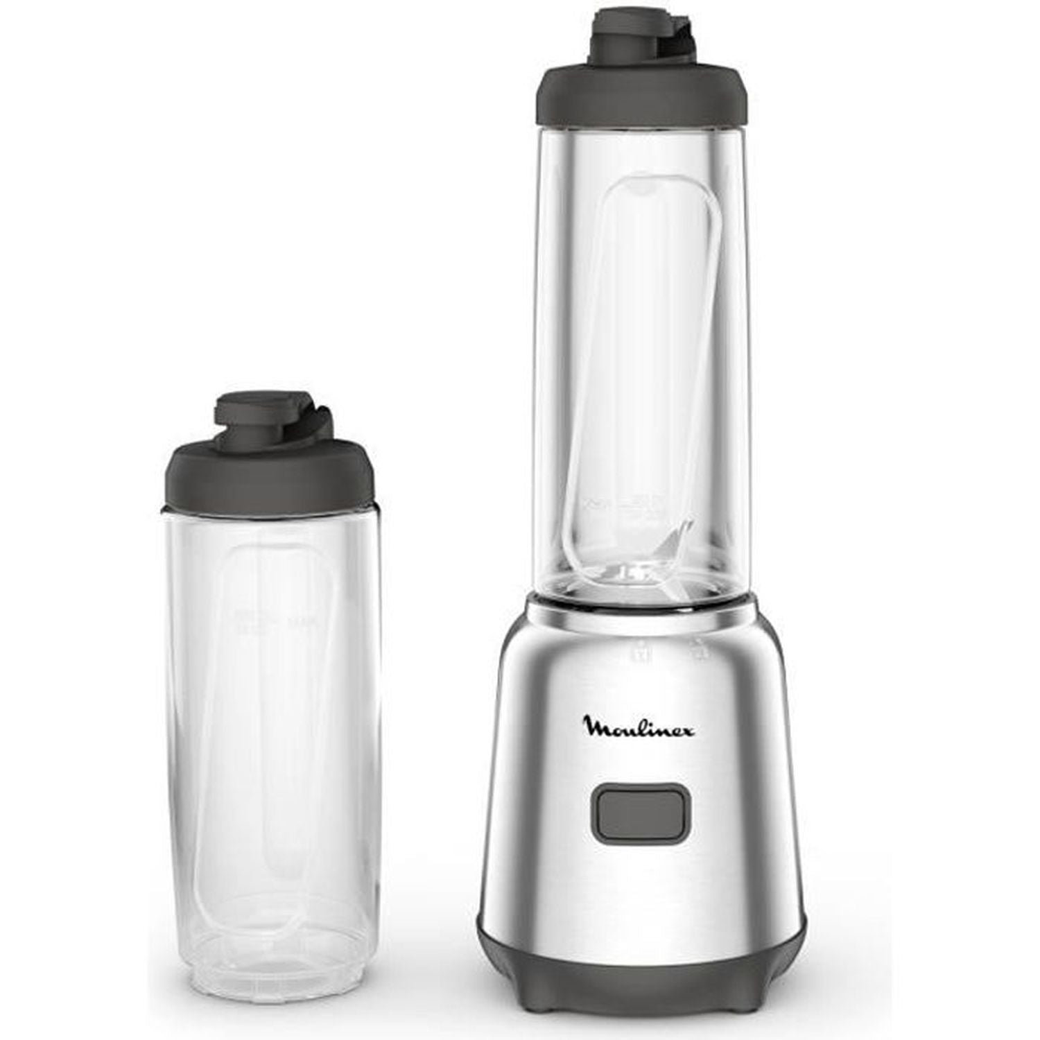 Moulinex blender mixeur, 300 w, 2 bouteilles tritan à emporter, 4 lames amovibles, compact Moulinex - Mathon - 1