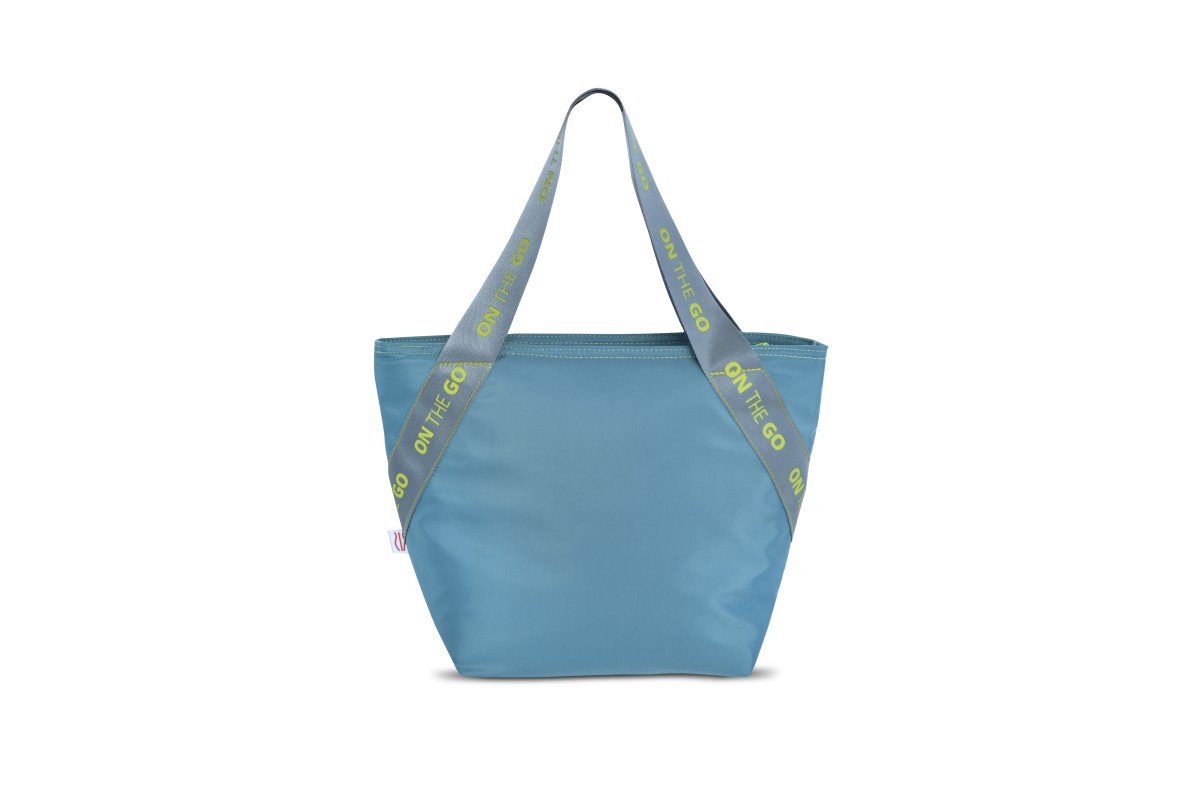 Tote Sac à lunch On the go Néon Turquoise Iris Barcelona - Mathon
