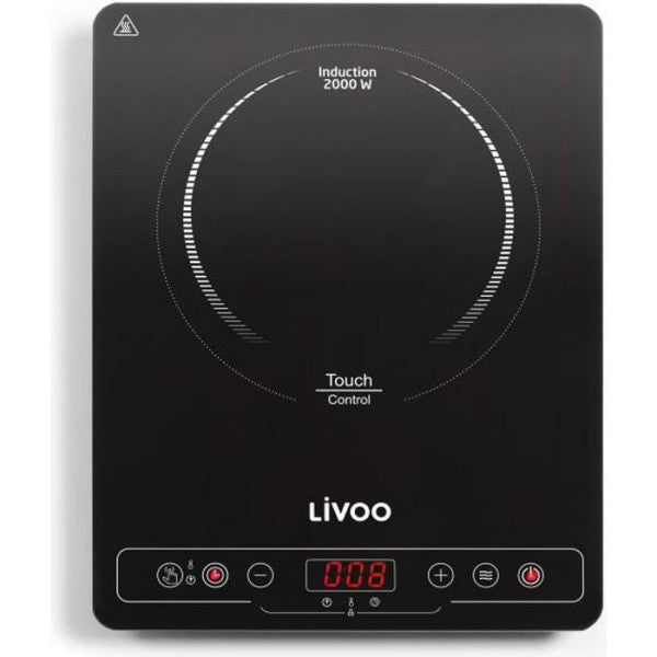 Plaque De Cuisson - Mobile Electrique Livoo Doc235 Plaque A Induction Livoo - Mathon - 1
