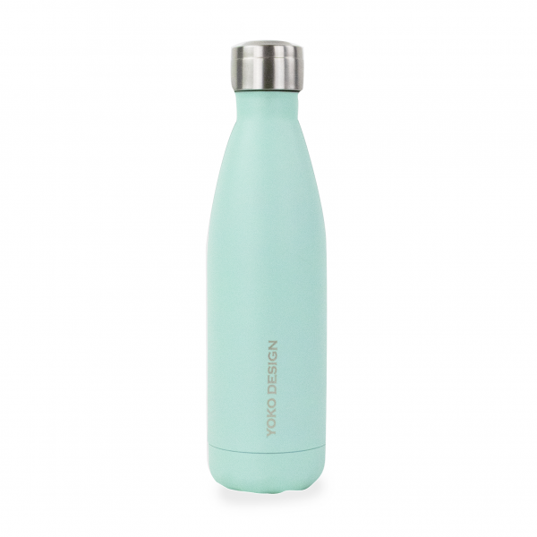 Bouteille isotherme 500 ml Pastel Mint Mat Yoko® Design - Mathon